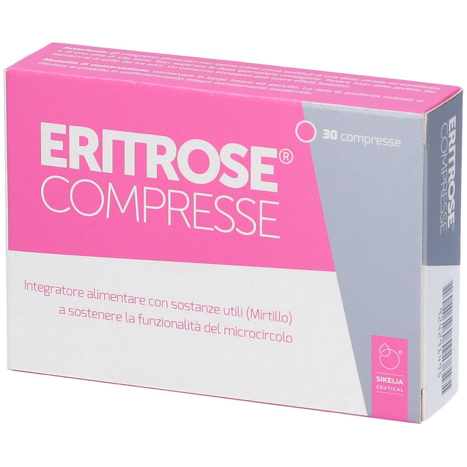 Eritrose 30 Compresse 500 Mg