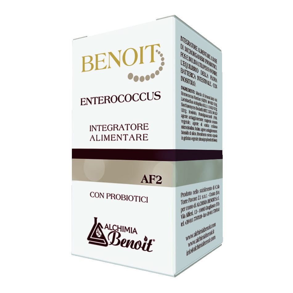 Integratore Benoit Enterococcus probiotico, 30 capsule