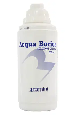 ACQUA BORICA SOLUZIONE CUTANEA 500 ML ACQUA BORICA SOLUZIONE CUTANEA 500 ML