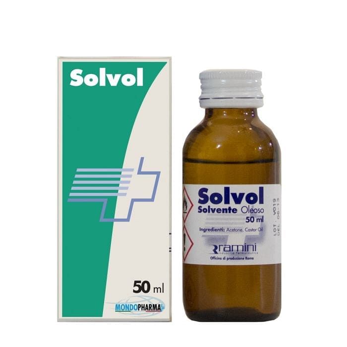 Solvol Acetone Solvente Oleoso 50 Ml