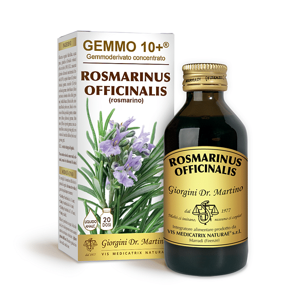 Gemmo 10+ Rosmarino Liquido Analcolico 100 Ml