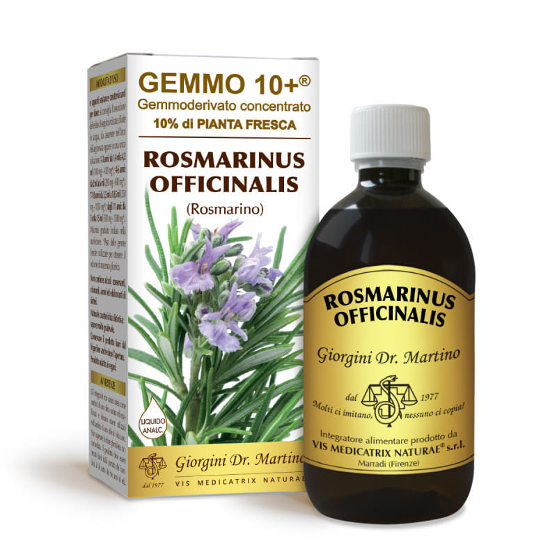GEMMO 10+ ROSMARINO LIQUIDO ANALCOLICO 500 ML