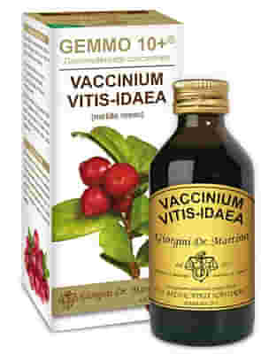 GEMMO 10+ MIRTILLO ROSSO LIQUIDO ANALCOLICO 100 ML