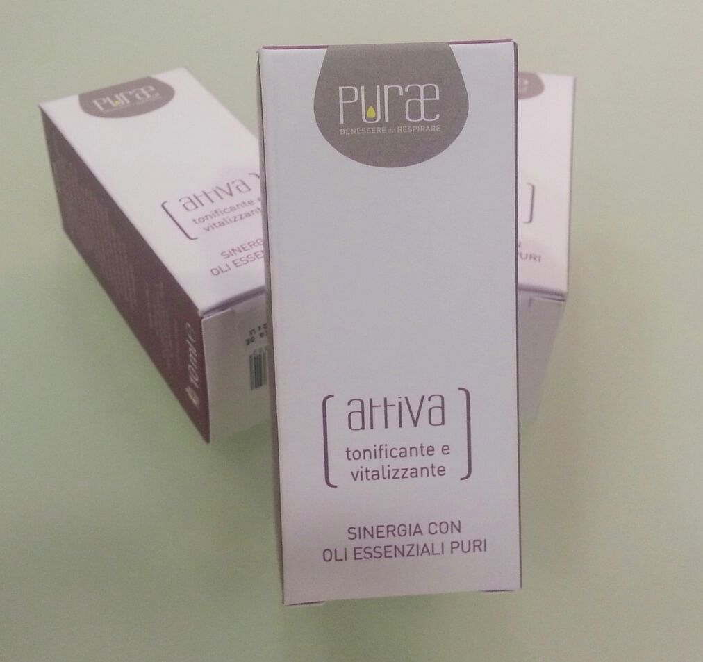 Purae Sinergia Oli Essenziali Attiva 10 Ml