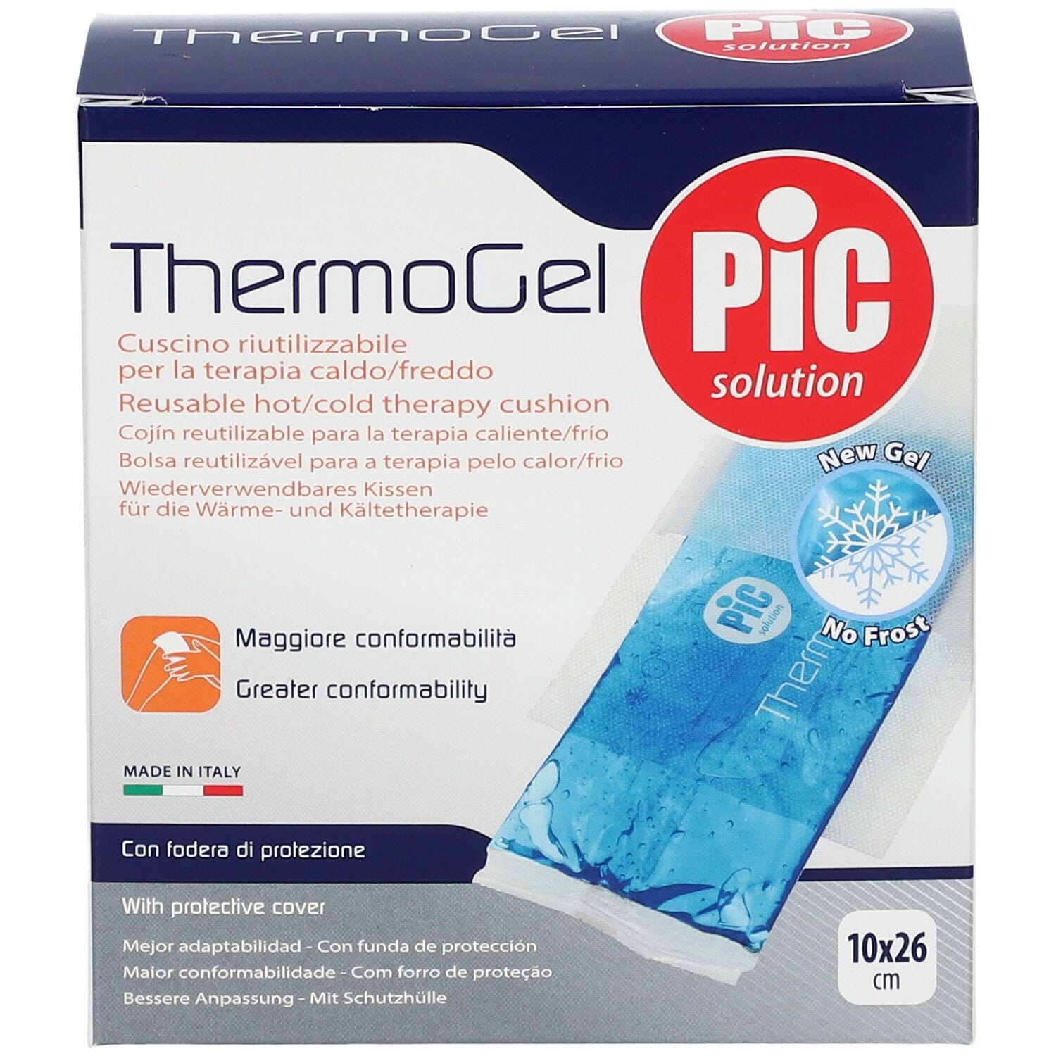 Cuscino Thermogel PiC riutilizzabile caldo-freddo 10x26 cm