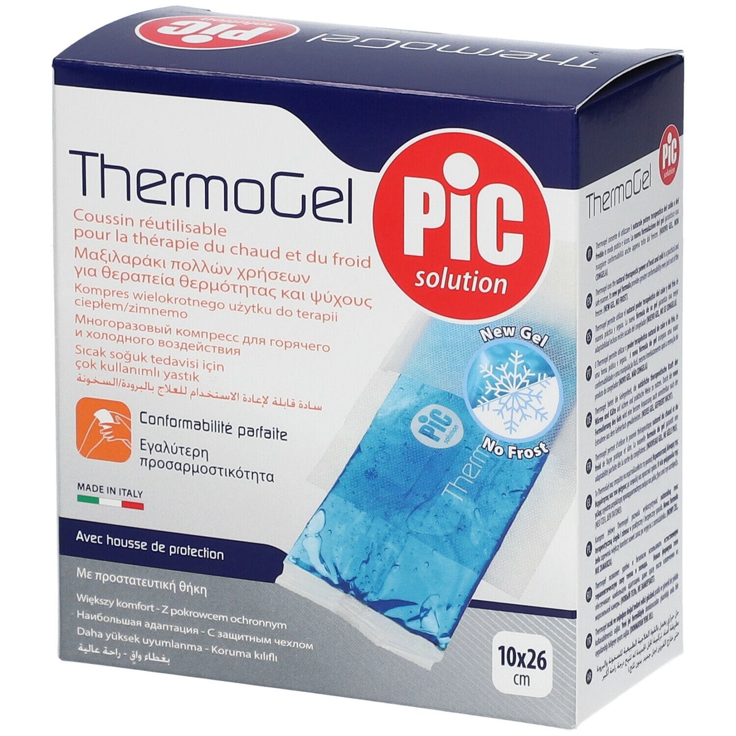 Cuscino Thermogel PiC riutilizzabile caldo-freddo 10x26 cm