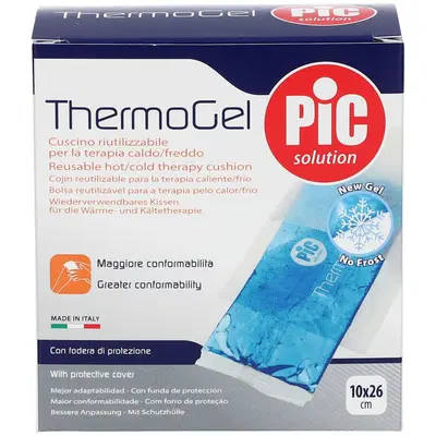 CUSCINO THERMOGEL COMFORT RIUTILIZZABILE PER LA TERAPIA DEL CALDO E DEL FREDDO CM 10X26 CUSCINO THERMOGEL COMFORT RIUTILIZZABILE PER LA TERAPIA DEL CALDO E DEL FREDDO CM 10X26