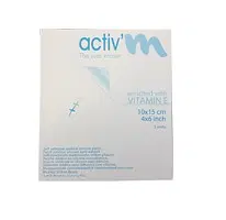 CEROTTO ACTIVM 10X15CM CONFEZIONE 5 PEZZI CEROTTO ACTIVM 10X15CM CONFEZIONE 5 PEZZI