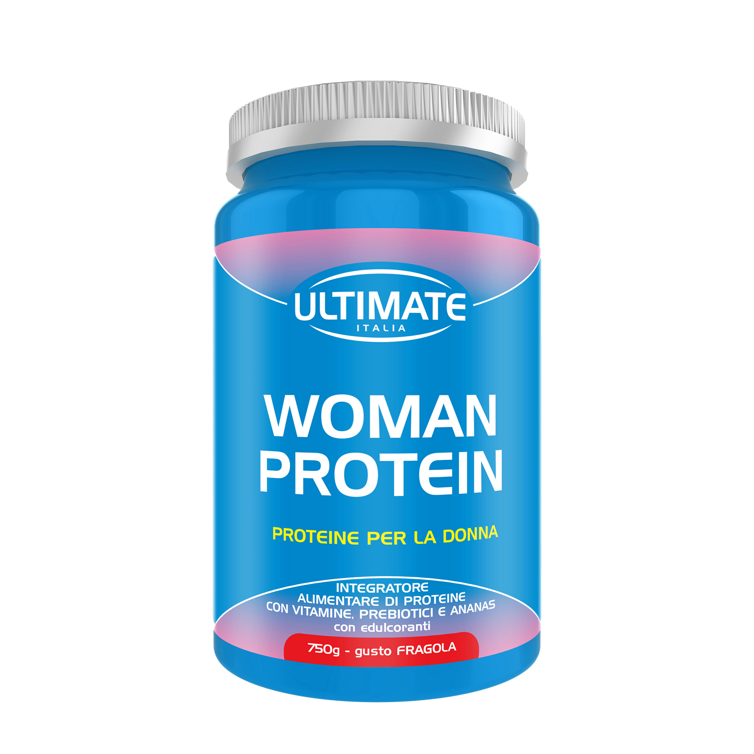 Ultimate Woman Protein Fragola 750 G