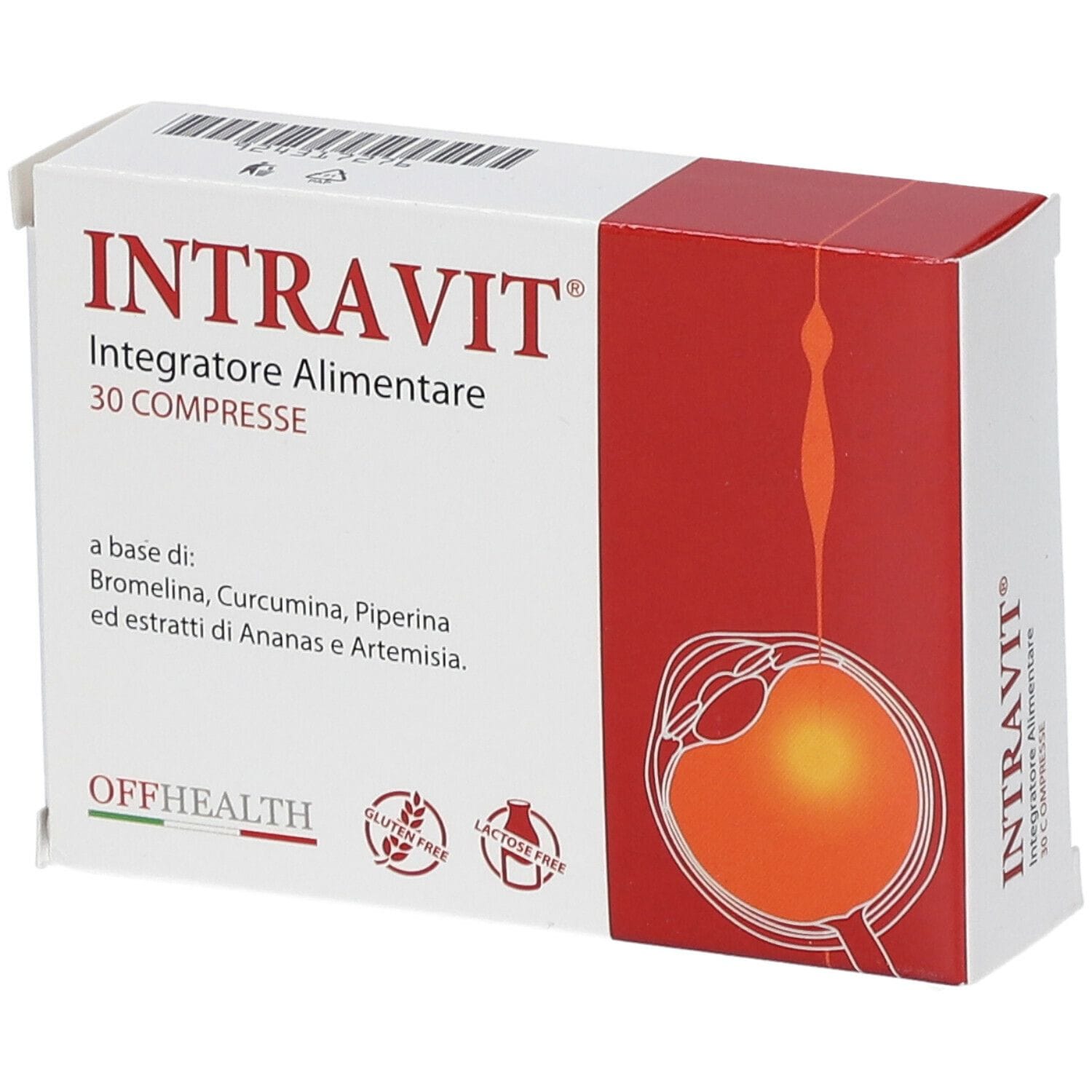 Integratore Intravit per drenaggio e microcircolo, 30 compresse