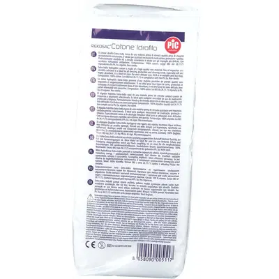 COTONE IDROFILO PIC REKOSAC PRETAGLIATO 100 G COTONE IDROFILO PIC REKOSAC PRETAGLIATO 100 G