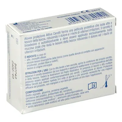 ALOVEX PROTEZIONE ATTIVA 15 CEROTTI ALOVEX PROTEZIONE ATTIVA 15 CEROTTI