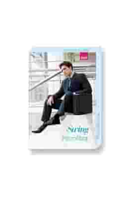 GAMBALETTO SWING MICROFIBRA UOMO 18 MMHG FUMO 4