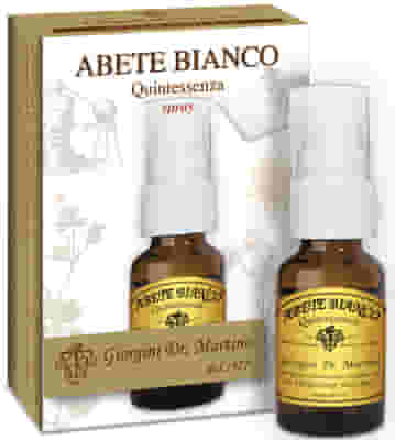 Quintessenza Spray Abete Bianco balsamica e drenante, 15ml