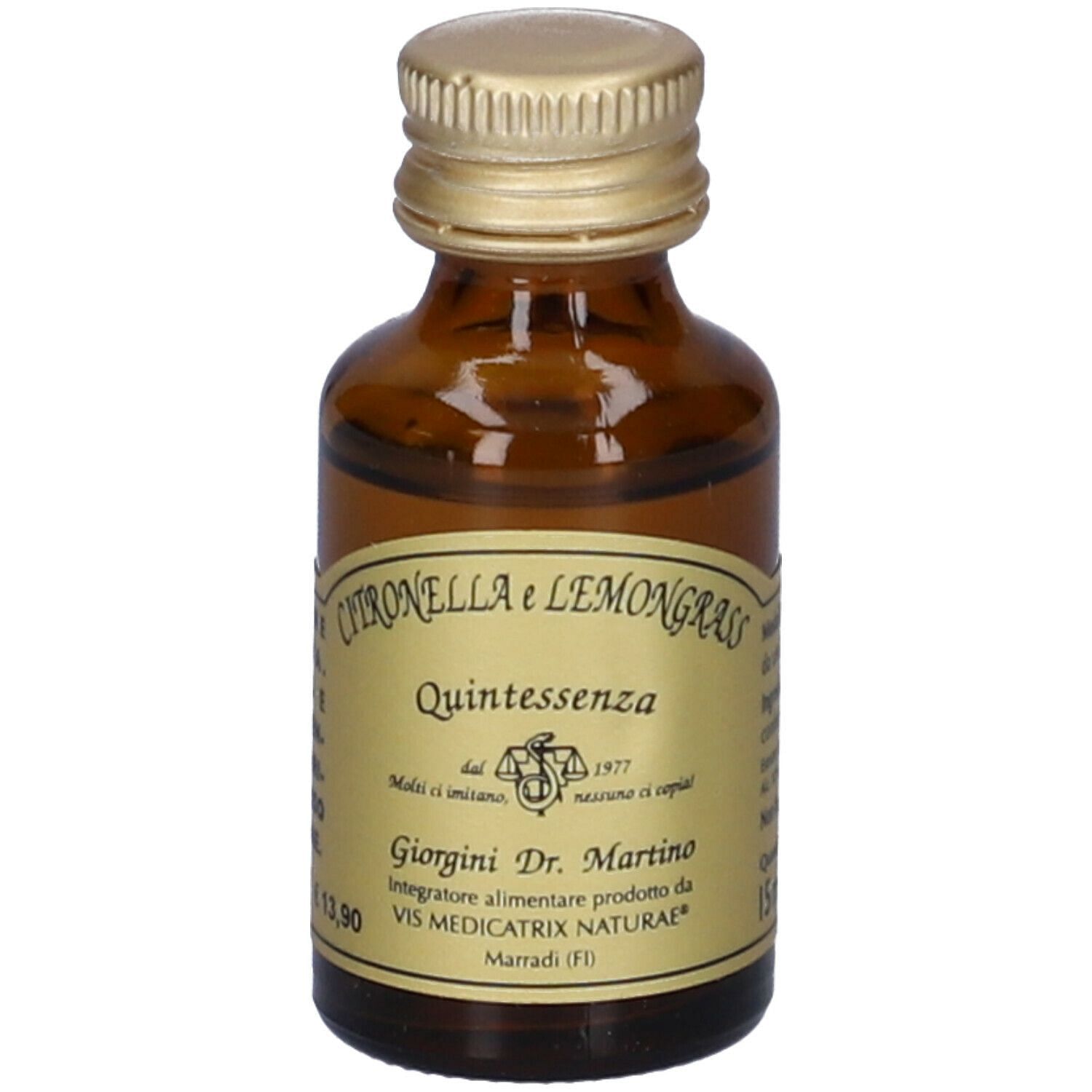 Citronella E Lemongrass Quintessenza Spray 15 Ml