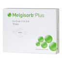 MEDICAZIONE AD ALTA ASSORBENZA IN ALGINATO DI CALCIO E SODIO MELGISORB PLUS 5X5 CM 10 PEZZI