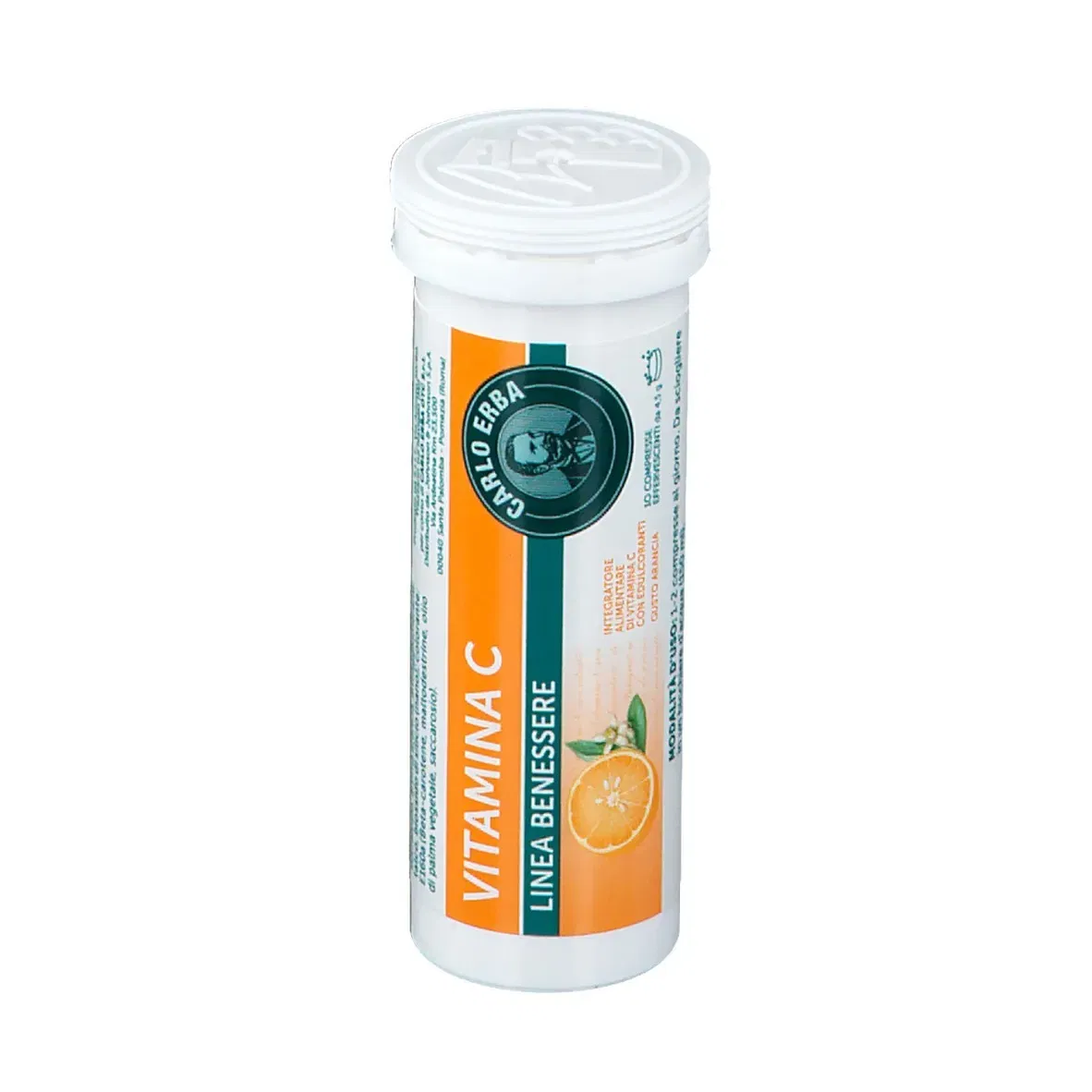 CARLO ERBA VITAMINA C LINEA BENESSERE 10 COMPRESSE EFFERVESCENTI