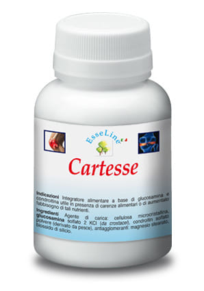 Integratore Cartesse con glucosamina e condroitina, 60 compresse
