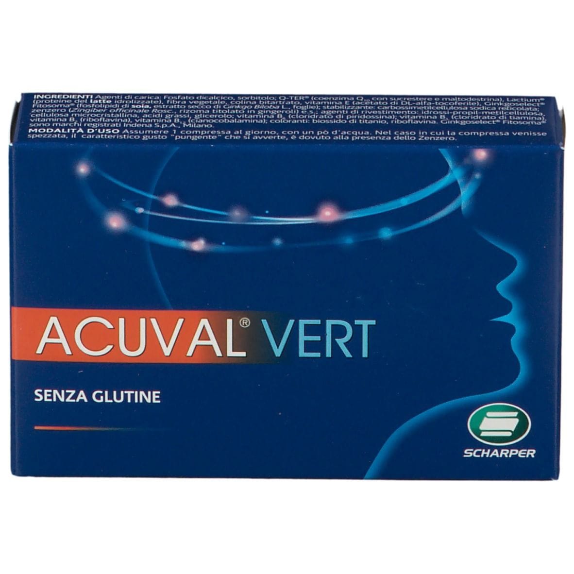 ACUVAL VERT 20 COMPRESSE
