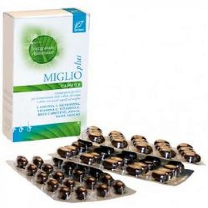 Integratore Dr Taffi Miglio PLUS per capelli, 60 capsule