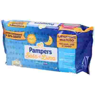PAMPERS WIPES SOLE&LUNA 45+15 PEZZI