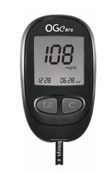 GLUCOMETRO OGCARE COMPLETO