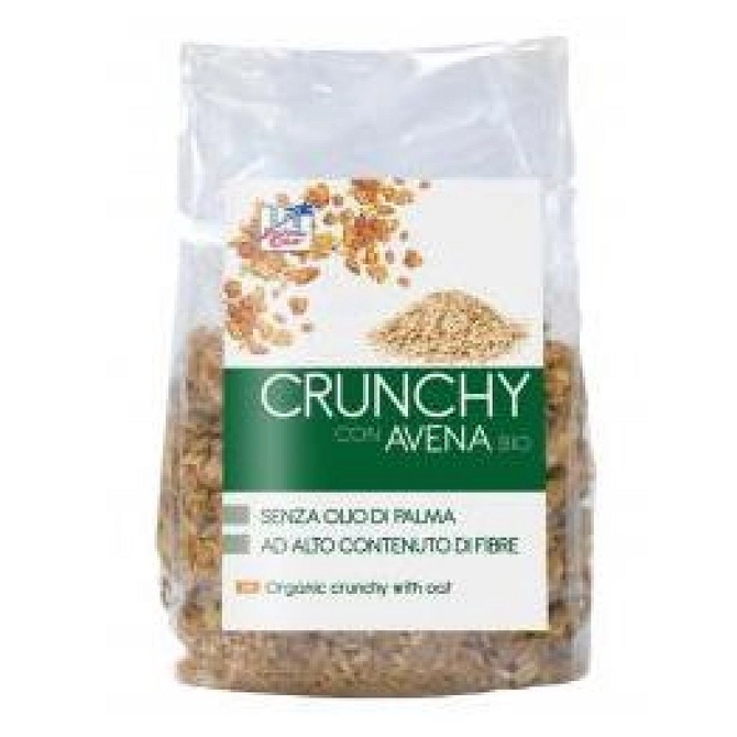 Fsc Crunchy Con Avena Bio Ad Alto Contenuto Di Fibre Con Olio Di Girasole Senza Olio Di Palma 375 G