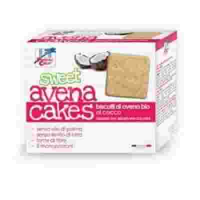 FSC SWEET AVENA CAKES BISCOTTI DI AVENA AL COCCO BIO SENZA LIEVITO DI BIRRA SENZA LATTE CO NOLIO DI GIRASOLE SENZA OLIO DI PALMA 250 G