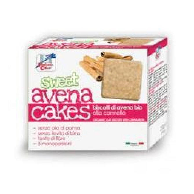 Fsc Sweet Avena Cakes Biscotti Di Avena Alla Cannella Bio Senza Lievito Di Birra Senza Latte Con Olio Di Girasole Senz Aolio Di Palma 250 G