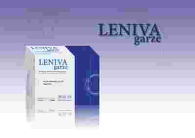 LENIVA GARZE OFTALMICHE 20 PEZZI