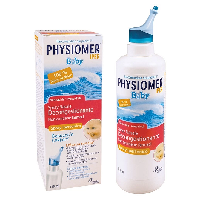 Physiomer Baby Iper Spray 115 Ml