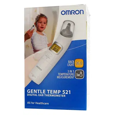 TERMOMETRO AURICOLARE OMRON GENTLE TEMP 521 TERMOMETRO AURICOLARE OMRON GENTLE TEMP 521