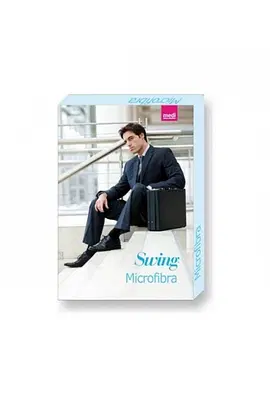GAMBALETTO SWING MICROFIBRA UOMO 18 MMHG FUMO 6 GAMBALETTO SWING MICROFIBRA UOMO 18 MMHG FUMO 6