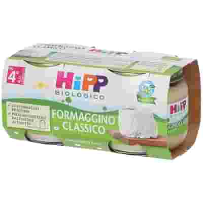 HIPP BIO OMOGENEIZZATO FORMAGGINO CLASSICO 2X80 G