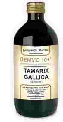 GEMMO 10+ GEMMODERIVATO CONCENTRATO LIQUIDO ANALCOLICO TAMARIX GALLICA TAMERICE 500 ML