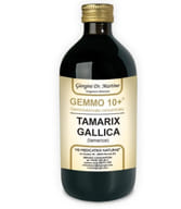 GEMMO 10+ GEMMODERIVATO CONCENTRATO LIQUIDO ANALCOLICO TAMARIX GALLICA TAMERICE 500 ML