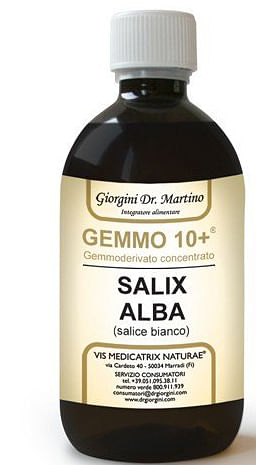 Gemmo 10+ Salice Bianco 500 Ml Liquido Analcolico