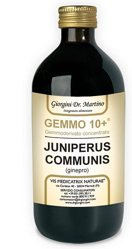 Gemmo 10+ Ginepro 500 Ml Liquido Analcolico