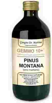 GEMMO 10+ GEMMODERIVATO CONCENTRATO LIQUIDO ANALCOLICO PINUS MONTANA PINO MONTANO 500 ML