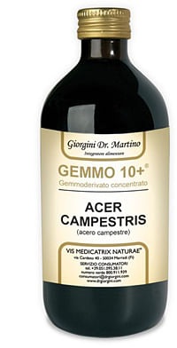 Gemmo 10+ Acero Campestre 500 Ml Liquido Analcolico