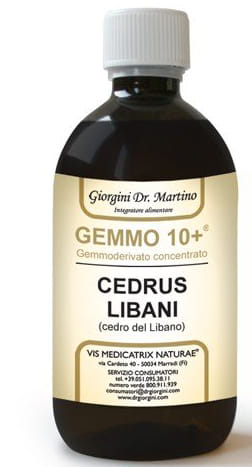 GEMMO 10+ CEDRO LIBANO 500 ML LIQUIDO ANALCOLICO