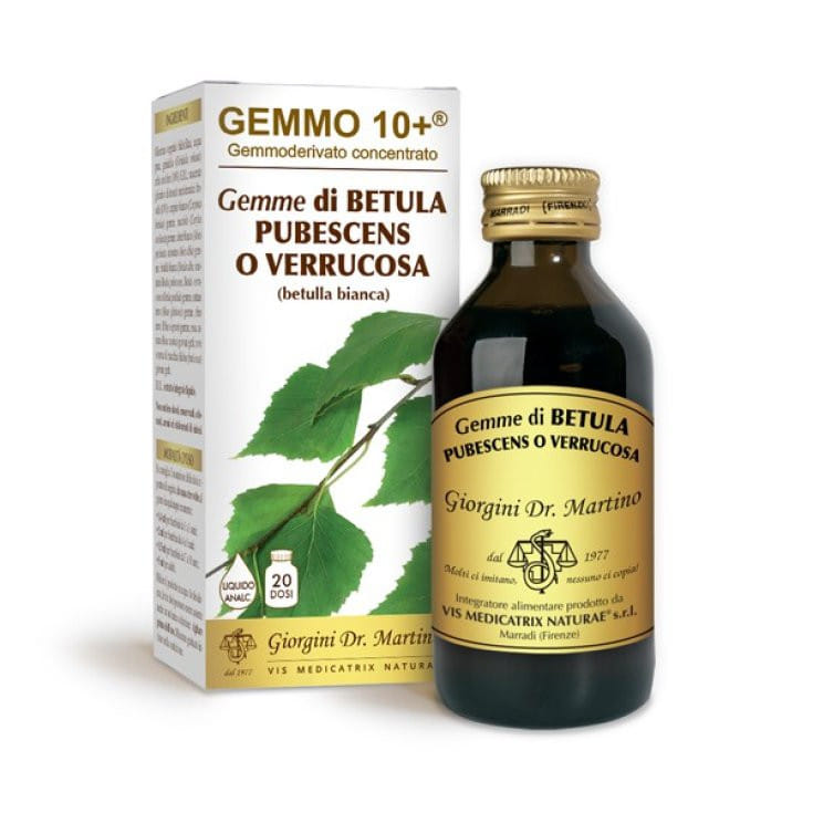 GEMMO 10+ BETULLA BIANCA 100 ML LIQUIDO ANALCOLICO