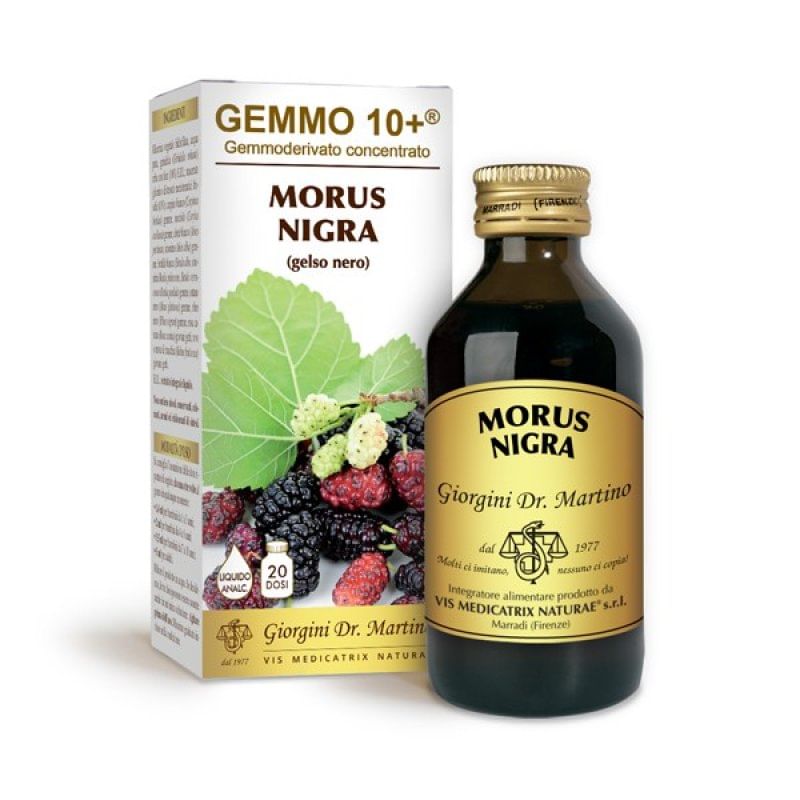 GEMMO 10+ GELSO NERO 100 ML LIQUIDO ANALCOLICO