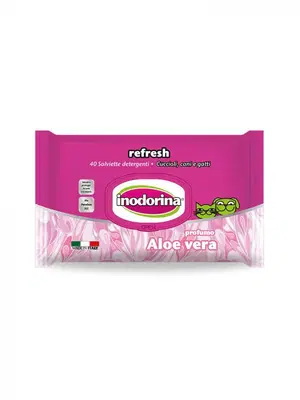 SALVIETTE ALOE VERA INODORINA 40 PEZZI SALVIETTE ALOE VERA INODORINA 40 PEZZI