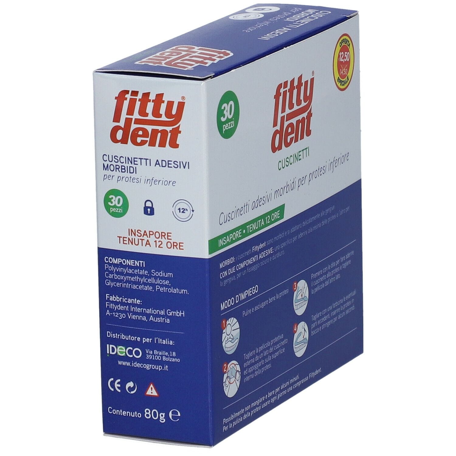 FITTYDENT CUSCINETTI MORBIDI 30 PEZZI OFFERTA SPECIALE