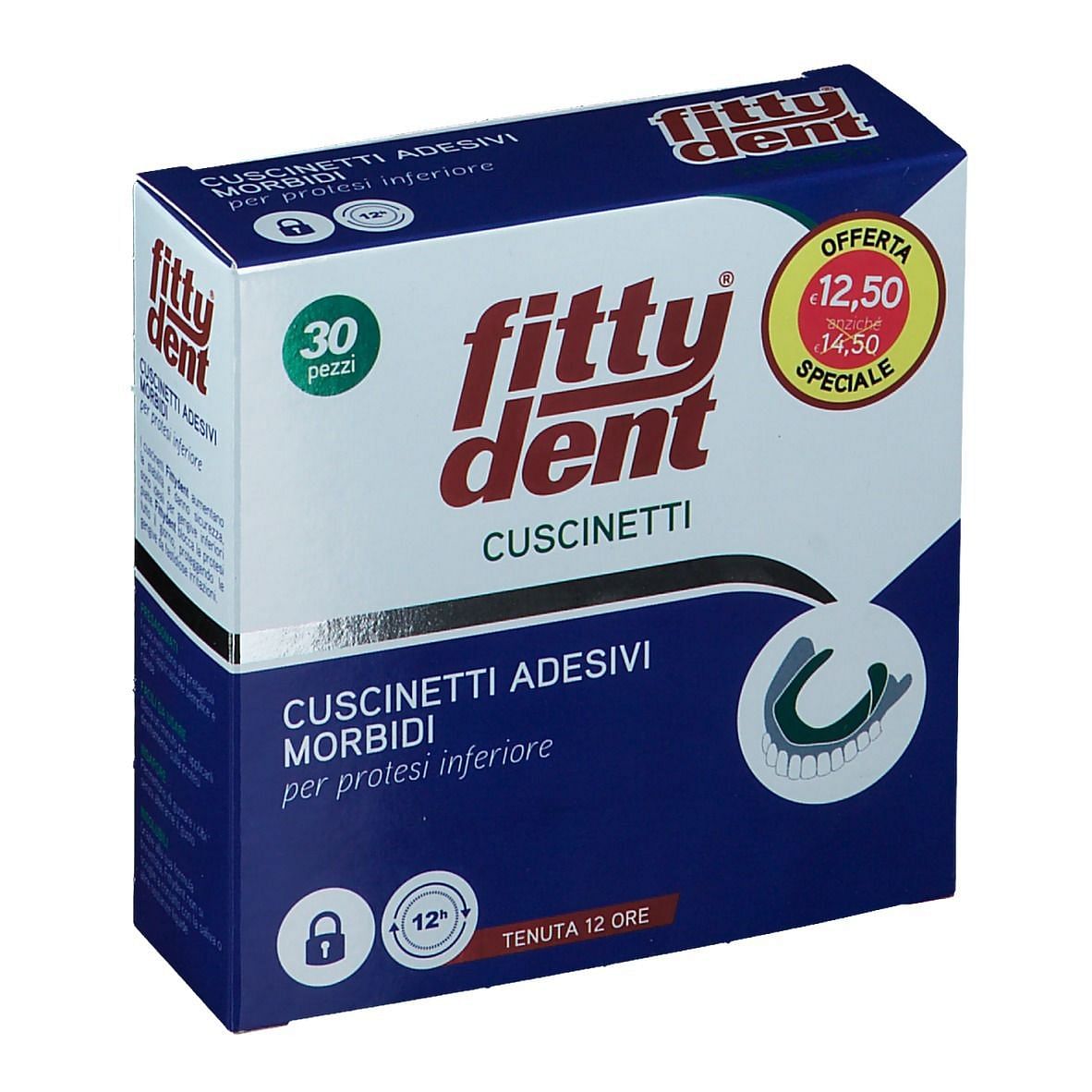 Fittydent Cuscinetti Morbidi 30 Pezzi Offerta Speciale