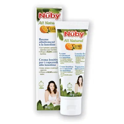 NUBY CITROGANIX CREMA RAGADI CON LANOLINA 30 G NUBY CITROGANIX CREMA RAGADI CON LANOLINA 30 G