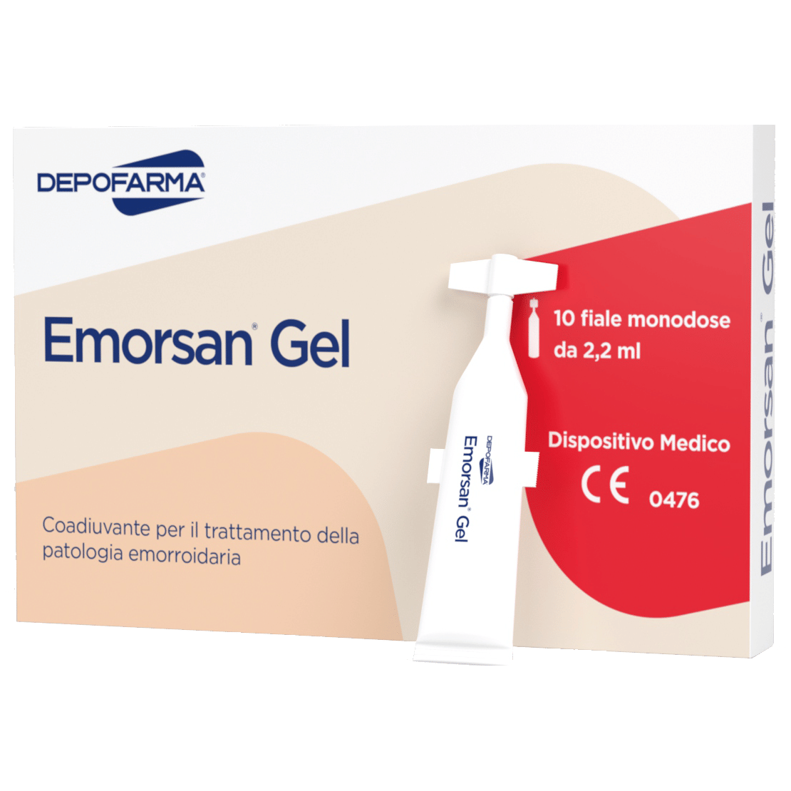 EMORSAN GEL 10 FIALE MONODOSE DA 2,2 ML