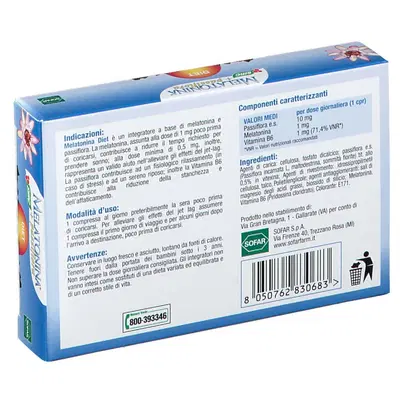 MELATONINA DIET 60 COMPRESSE NUOVA FORMULAZIONE MELATONINA DIET 60 COMPRESSE NUOVA FORMULAZIONE
