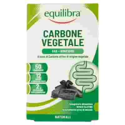 EQUILIBRA CARBONE VEGETALE 50 COMPRESSE